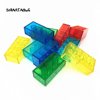 Smartable Skaidri, Aiški Plytų 2x4 Blokai Kūrybiniai Žaislai Vaikams, GARO Suderinama Visų Markių 3001 Dovana 38pcs/daug