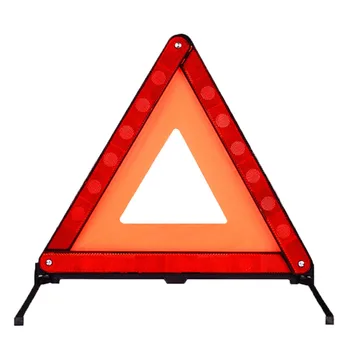 Sulankstomas Automobilių Trikampis Van Pagalbos Atspindintis Suskirstymas Pasirašyti Įspėjimas
