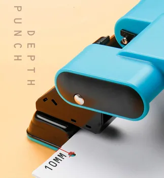 Sunkiųjų 2-hole Punch Popieriaus Pjaustytuvas Palaidų lapų Punch 70mm 80mm Aukščio skylučių 70Sheets Pajėgumų 
