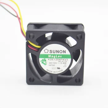 Sunon 4CM 4020 4*4*2CM 40mm x 20mm 12V 3 pin 12 Voltų Aušinimo Ventiliatorius KDE1204PKV3MS.AR.GN