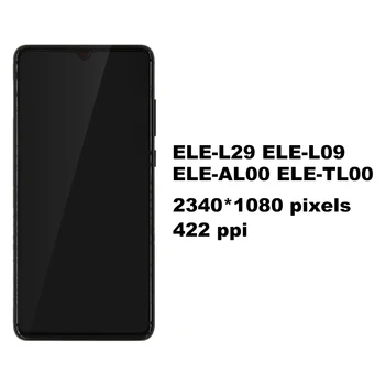 Super Amoled Už HUAWEI 30 LCD Jutiklinis Ekranas skaitmeninis keitiklis Skirtas Huawei 30 Rodyti ELE-29 ELE-L09 ELE-AL00 atsarginės Dalys