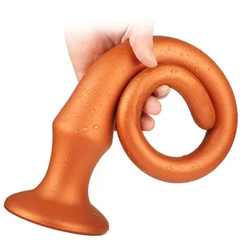 Super ilgas analinis dildo butt plug prostatos masažas erotinis išangę dilator makšties masturbacija suaugusiųjų sekso žaislas moterims SM gėjų buttplug