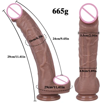 Super Minkštas Tikroviškas Dildo Silikono Didžiulis Penis Didelis Penis Gyvas Realus Jausmas Analinį Vibratorių Sekso Žaislai Moterims, G-spot Masturbacija