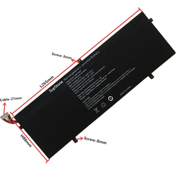 SupStone Originali 3282122-2S 3587265P Baterija Jumper EZbook 3 Pro 13.3