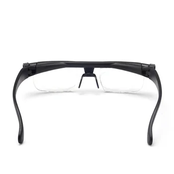 Surinkite Skaitymo akiniai Trumparegystė Reguliuojamas Objektyvas Akiniai -6D Iki +3D PVC Kintamojo Fokusavimo Atstumas Akiniai