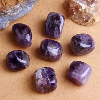 Svajonė ametistas krito akmenys kvarco kristalų, brangakmenių gamtos minerales bonsais naturales gijimo namų puošybai