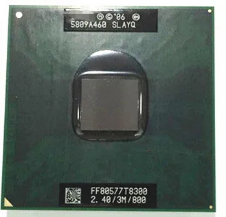 T8300 2.4/3M/800 8300 Dual-Core Nešiojamas kompiuteris procesorius 965 chipset t8300
