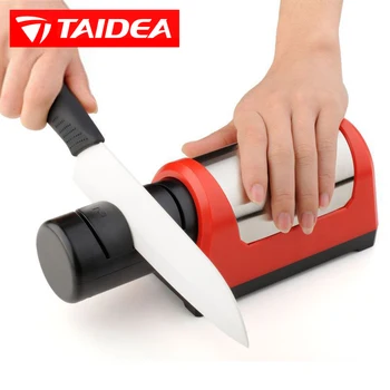 TAIDEA Elektrinis peilis drožtukas Dviejų etapų Diamond nuimamas priedai virtuvės peilis drožtukas Galandimo Įrankiai, Galandimo Sistema