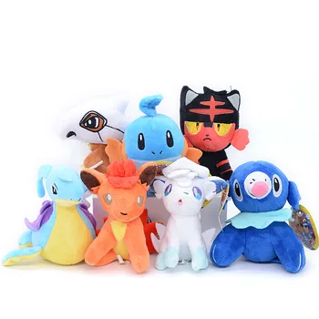 Takara Tomy 7 Skirtingų Stilių Pokemon Dovanų Kolekciją Gyvūnų Pliušinis Kimštiniai Žaislai, Lėlės Veiksmų Skaičiai Modelio Vaikams