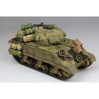 Tamiya 35190 1/35 MUS Vidutinis Tankas M4 Sherman Pradžioje Gamybos Asamblėjos AFV modelių Kūrimo Rinkiniai oh rc žaislas