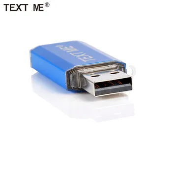 TEKSTAS MAN kūrybos Tipas-C USB Flash Drive, Modelis C Pen Drive 64GB 32GB 16GB 8GB 4GBUSB Stick 2.0 Pendrive Tipo C