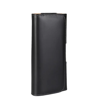 Telefonas Krepšys Case Sony Xperia XZ2 XZ3 Premium XA1 XA2 Ultra Su Diržo Dėklas Juosmens Dėklas Odinis, Horizontalus, Sporto Dangtis