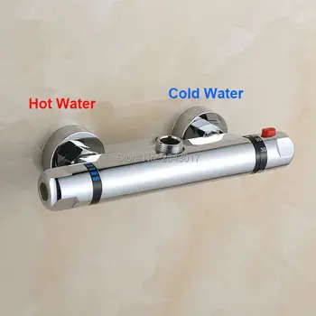 Termostatiniai dušo maišytuvas temperatūros valdymo kabinoje sumontuota vonios dušo maišytuvas sienos montuojamas vonios maišytuvas termostat ZR951