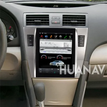 Tesla stiliaus 10.4 colių Automobilinis GPS TOYOTA CAMRY 2007-2011 stereo automobilio multimedijos nr. DVD grotuvas, 1 din radijas Android padalinio vadovas