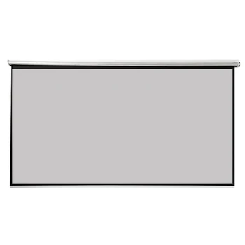 Thinyou Vertus, Projektoriaus Ekranas 100 colių 16:9 Matinės Pilkos spalvos Audinio Pluoštas Stiklo Namų Kino Užuolaidų 3D HD Ekranas, prie Sienos tvirtinamas