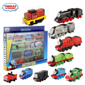 Thomas ir Draugai Traukinių Original Lieti Surinkimo Trackmaster Nustatyti Žaislai Vaikams Diecast Brinquedos Modelio Sunkvežimis Vaikų Dovanų