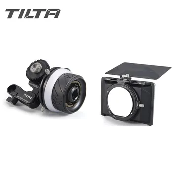 TILTA MB-T15 4*5.65 Mini Matte box FP-T06 MINI Atlikite Dėmesio VEIDRODINIŲ Mirrorless fotoaparatai TILTAING SONY A7 A9 GH5S 5D4