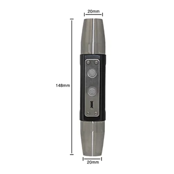 Topcom USB Įkrovimo Jade Žibintuvėlis 365/395nm UV Žibintų 4 Failai 3w LED UV Žibintuvėlis Build-in, Baterija Pinigų Jade Detektorius