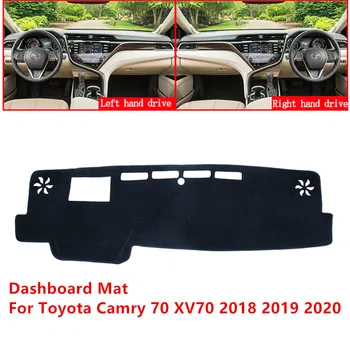 Toyota Camry 70 XV70 2018 2019 2020 Aukštos Kokybės Automobilių Skydelio Dangtelį, Mat Saulė Pavėsyje Mygtukai Prietaisų Skydelis Kilimai Priedai