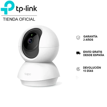 TP-LINK Tapo C200, Wi-Fi saugumo pasukimo kamera, HD 1080p Vaizdo, naktinio matymo, X/Y sukimosi judesio aptikimo