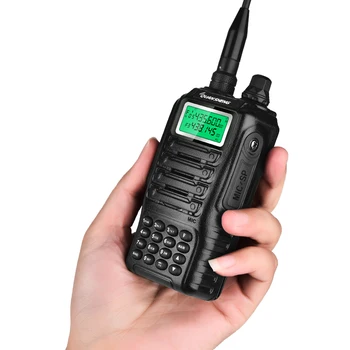 Transiveris Profesinės Walkie-Talkie UHF VHF Juosta Kumpis Radijo Medžioklės Communicaion Radijo Quansheng TG--UV2 Domofonas Nešiojamų