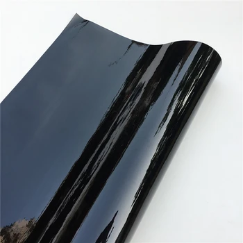 Ultra Gloss Piano Black Vinyl Wrap Kino Lipdukas Blizgus Juodas Lipniosios Vinyl Burbulas Nemokamai Konsolės Kompiuteris Nešiojamas Odos