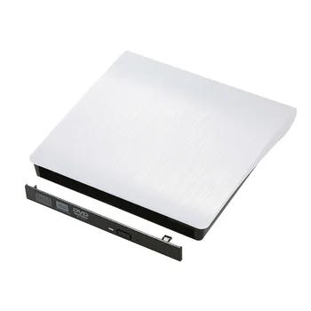 Ultra Slim Portable USB 3.0 SATA 12.7 mm Išorinis Optinių Diskų įrenginio Atveju Langelį PC Laptop Notebook