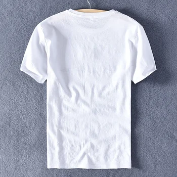Unikalus dizainas trumpomis rankovėmis vasarą vyrams marškinėliai prekės ženklo mados patogus t marškinėliai vyrams o-kaklo juoda t-shirt mens camiseta
