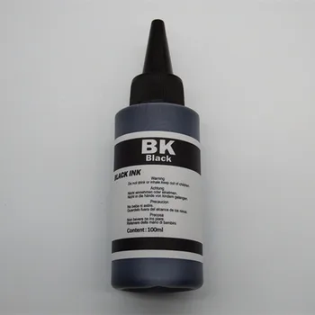 Universali Juoda Papildymo Dye Ink Kit-For-Canon-EPSON-Lexmark-DELL- 
