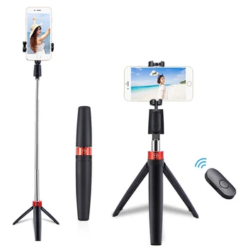 Universalus Integruotas 360 Sukasi Selfie Stick Trikojo 