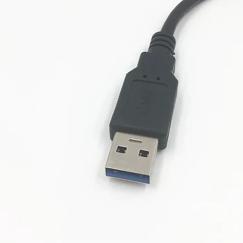 USB 3.0 Mini Sata II 7+6 13Pin 5Gbps Adapteris Keitiklio Kabelį, Nešiojamas DVD/CD ROM Slimline Ratai