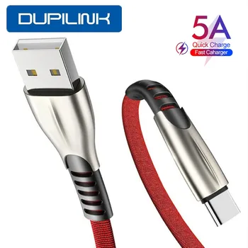 USB Tipo C 5A QC3.0 Kabelis Samsung 