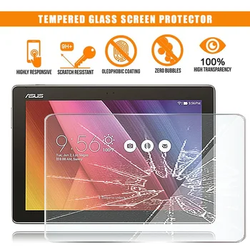 Už Asus ZenPad 10 Z300M Tablet Grūdintas Stiklas Screen Protector, Atsparus Įbrėžimams, Anti-pirštų atspaudų HD skaidri Plėvelė Dangtis