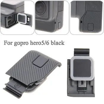 Už GoPro Hero 5 6 USB Šoninės Durys Dangtelis Pakeisti Atsarginiu daliu USB-C, HDMI Durų Remontas už GoPro Hero5 6 Fotoaparato Priedai