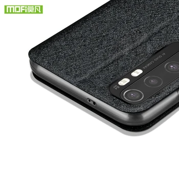 Už Xiaomi Mi-10 Pastaba Lite atveju padengti Xiaomi Mi 10 Lite atveju silikono apversti odinis originalus Mofi 360 atsparus smūgiams aukščiausios kokybės
