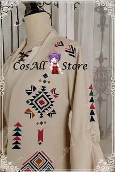 Užsakymą/dydis FF14 Cosplay Kostiumų Final Fantasy XIV Ala Mhigan Suknelė Cosplay Kostiumų kasdien gali kailis