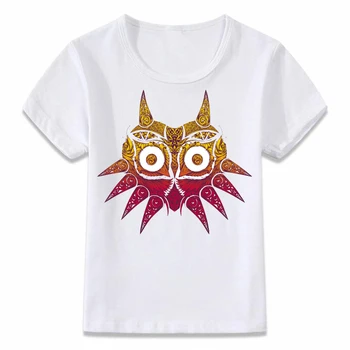 Vaikai Marškinėliai Majora ' s Mask Majoras The Legend of Zelda T-marškinėliai Berniukams ir Mergaitėms Bamblys Tee
