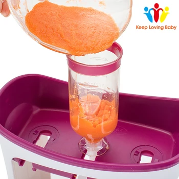 Vaikai Tyrė Išspaudimo (Ekstruzijos) Sanitarinės Buitinės Virtuvės Vadovas Kūdikių Maisto Papildų Pakavimo Saugojimo Krepšys Papildomo Maisto Mašina