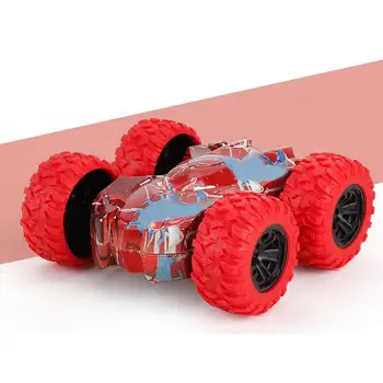 Vaikams, Žaislas automobilis Inercijos-dvipusės Stunt Grafiti Automobilių Off Road Modelio Automobilių Transporto priemonė, Vaikams, Žaislų, Dovanų automobilių surinkimo traukti