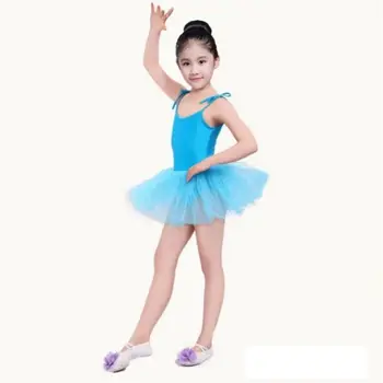 Vaikų Šokių Sijonai Diržas Baleto Suknelė Kūdikių Mergaičių Kostiumai Vientisos Spalvos Naudotis Drabužiai Vaikams Maža Princesė Purus Dancewear