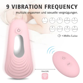 Vandeniui atsparus Vibratorius, Sekso Žaislai Moterims, Belaidis Nuotolinio Įkrovimo Kontrolės Nešiojami Kiaušinių Makšties Klitorio Vibracijos Masažas