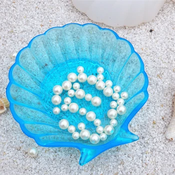 Veidrodis Didelis Seashell Silikono Formos Big Šukutės Shell Pelėsių Jūrų Gyvybės Embellishment Priėmimo Derva 