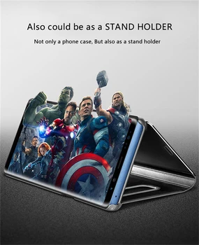 Veidrodis, Flip Case For Huawei Honor 20 9x pro Smart Knygos Viršelio garbę 8x 8c 8s 7a 7s Odinis telefono Atvejais honer 20pro x9 coque Funda