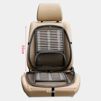 Ventiliuojama Automobilių Sėdynės Pagalvėlės Universali Šilumos Išsklaidymo Atvėsti Sėdynės Nugaros Masažas Juosmens Patogus Sėdimas