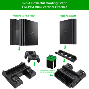 Vertikalus Stovas PS4/PS4 Slim/PS4 PRO 