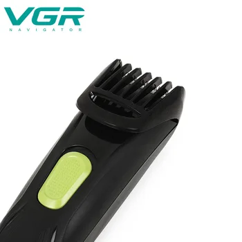 VGR V-019 plaukų clipper usb įkraunama plaukų žoliapjovės vandeniui plaukų pjovimo mašina, namų apyvokos žoliapjovės plieno ašmenys tonseuse