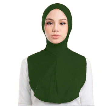 Vienas Gabalas Amira Hijab Moterų Musulmonų Šydas Skarelė Galvos Dangtelis, Artimųjų Rytų Niqab Burqa Malda Islame Šalikas Bžūp Skrybėlę Arabų Vientisos Spalvos