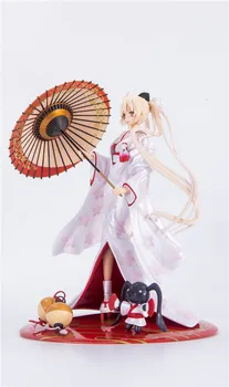 Vienatvė, Kur Mes esame Mažiau kaip Vieni Kasugano Sora Anime Pav Baltas Kimono Seksuali Mergina Suaugusiųjų PVC Veiksmų Skaičius, Žaislai, Lėlės Modelio