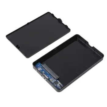 VKTECH 2.5 colių HDD Case SATA su USB3.0 Adapteris Kietąjį Diską Aptvarą SSD Disko Atveju HDD Dėžutės HD USB 3.0 Išorinis HDD Talpyklos