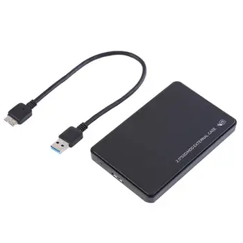 VKTECH 2.5 colių HDD Case SATA su USB3.0 Adapteris Kietąjį Diską Aptvarą SSD Disko Atveju HDD Dėžutės HD USB 3.0 Išorinis HDD Talpyklos